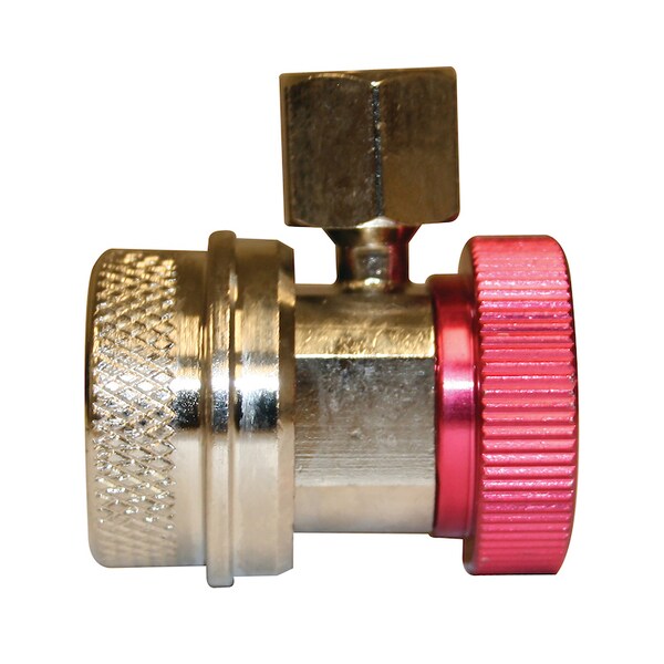 R-134a High Side Coupler w/ Manual Shut-Off 5" x4" x1.7"